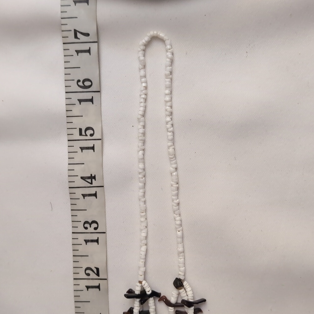 Multi Strand Beaded Bird Necklace - Picture 6 of 7